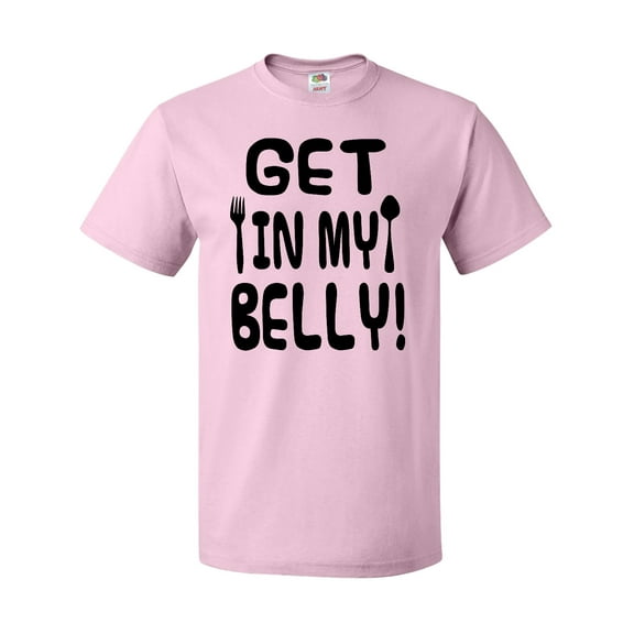 Inktastic Get in My Belly T-Shirt