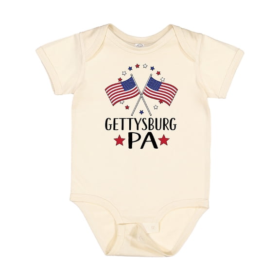Inktastic Gettysburg Pennsylvania USA Boys or Girls Baby Bodysuit