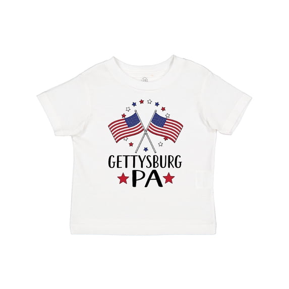 Inktastic Gettysburg Pennsylvania USA Boys or Girls Toddler T-Shirt