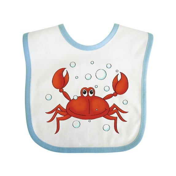 Inktastic Gideon's Crab Boys Baby Bib