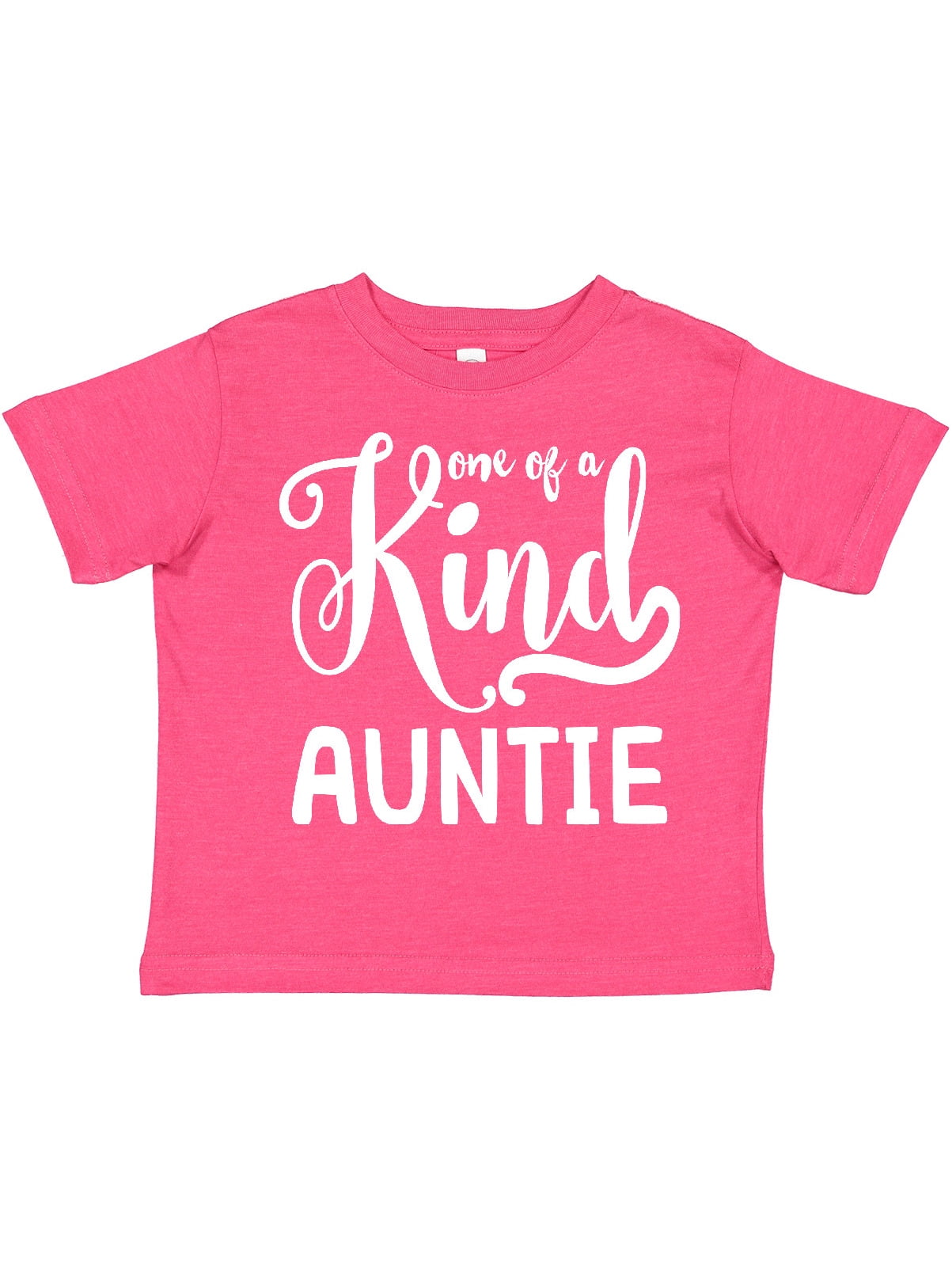 Inktastic Gift for Aunts One of a Kind Auntie (white) Gift Toddler Toddler Girl TShirt