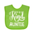 thumbnail image 1 of Inktastic Gift for Aunts | One of a Kind Auntie (white) Girls Baby Bib, 1 of 4
