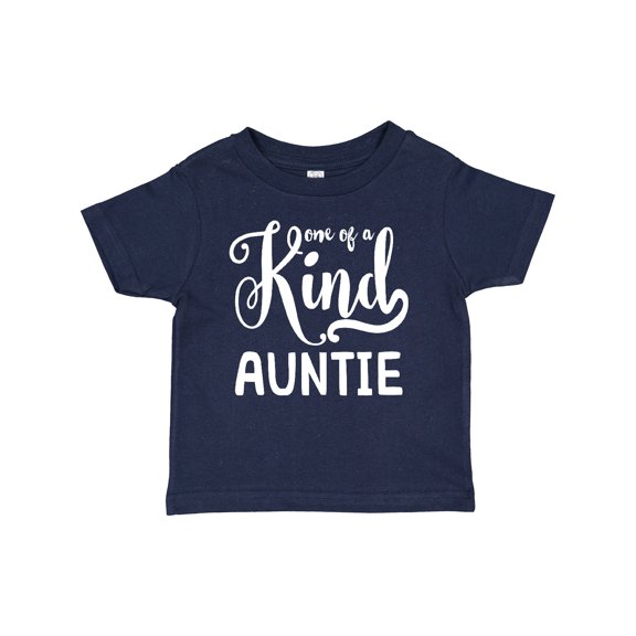 Inktastic Gift for Aunts | One of a Kind Auntie (white) Girls Baby T-Shirt