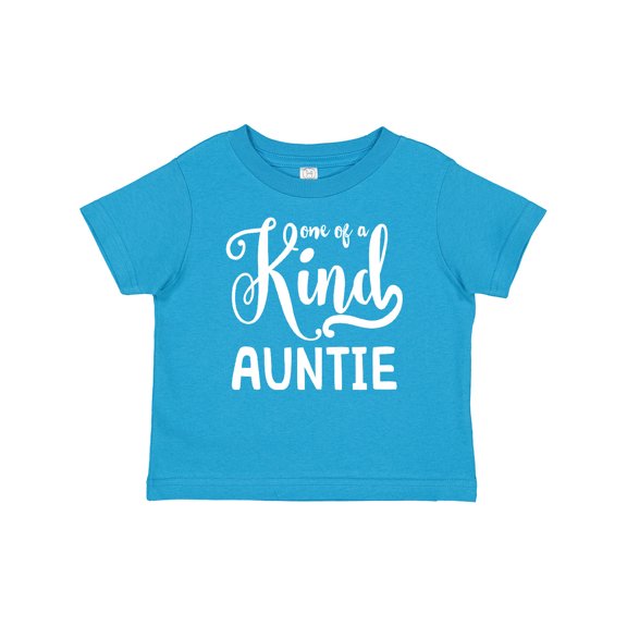 Inktastic Gift for Aunts | One of a Kind Auntie (white) Girls Baby T-Shirt
