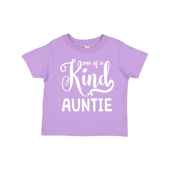 Inktastic Gift for Aunts | One of a Kind Auntie (white) Girls Toddler T-Shirt