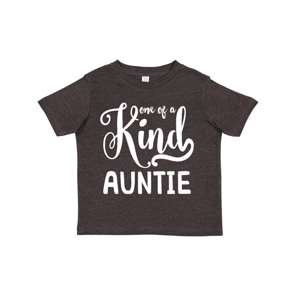 Inktastic Gift for Aunts | One of a Kind Auntie (white) Girls Toddler T-Shirt
