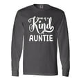 thumbnail image 1 of Inktastic Gift for Aunts | One of a Kind Auntie (white) Long Sleeve T-Shirt, 1 of 5