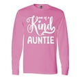 thumbnail image 1 of Inktastic Gift for Aunts | One of a Kind Auntie (white) Long Sleeve T-Shirt, 1 of 5