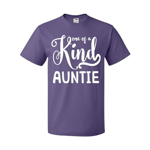 Inktastic Gift for Aunts | One of a Kind Auntie (white) T-Shirt