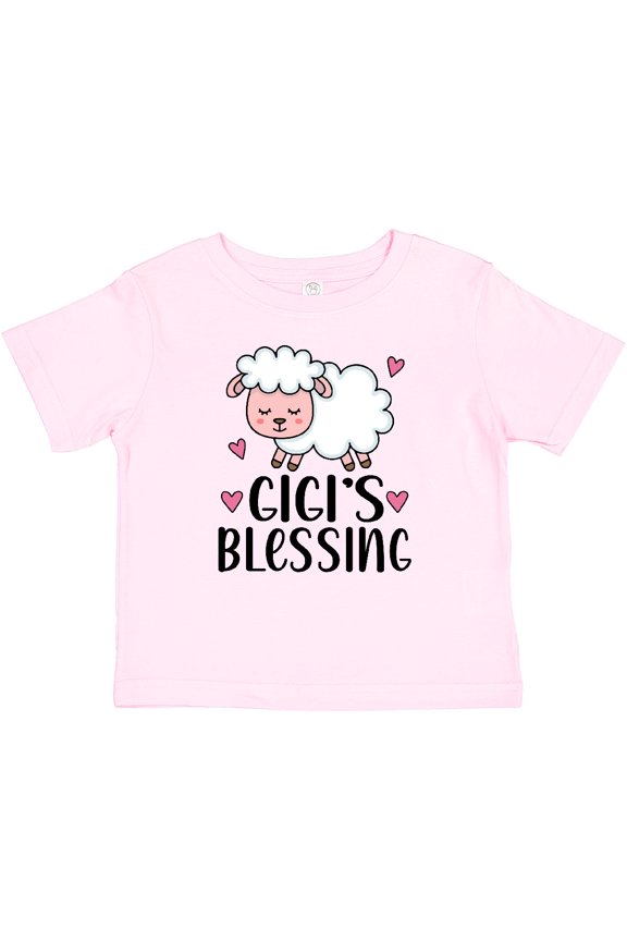 Gigi Blessing Grandchild Lamb Girls Baby T-Shirt