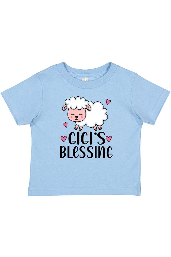 Gigi Blessing Grandchild Lamb Girls Baby T-Shirt