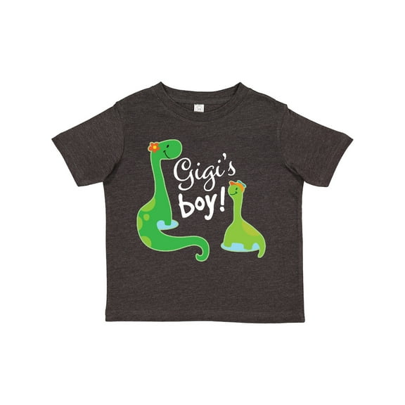 Inktastic Gigi Boy Grandson Dinosaur Boys Toddler T-Shirt