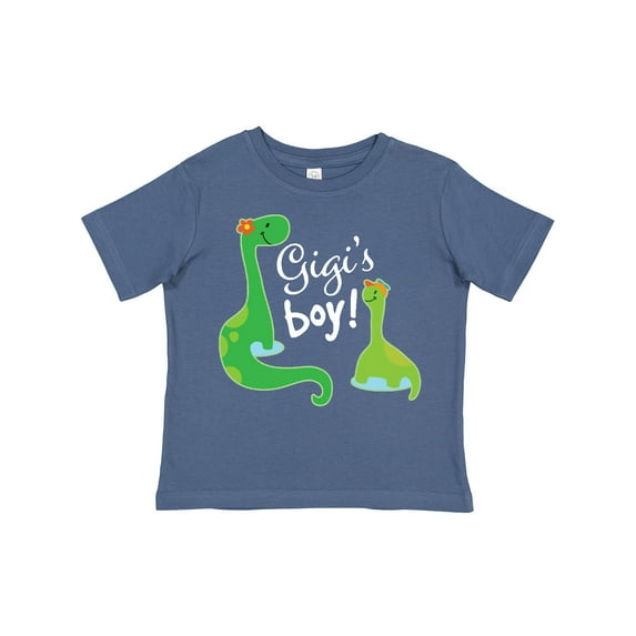 Inktastic Gigi Boy Grandson Dinosaur Boys Toddler T-Shirt