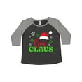 thumbnail image 1 of Inktastic Gigi Claus with Christmas Santa Hat and Snowflakes Women's Plus Size T-Shirt, 1 of 5