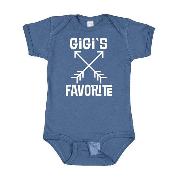 Inktastic Gigi Favorite Grandchild Boys or Girls Baby Bodysuit