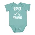 thumbnail image 1 of Inktastic Gigi Favorite Grandchild Boys or Girls Baby Bodysuit, 1 of 5
