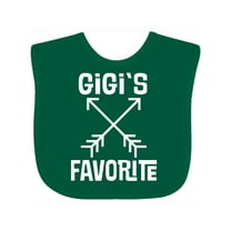 Inktastic Gigi Favorite Grandchild Gift Boys or Girls Baby Bib