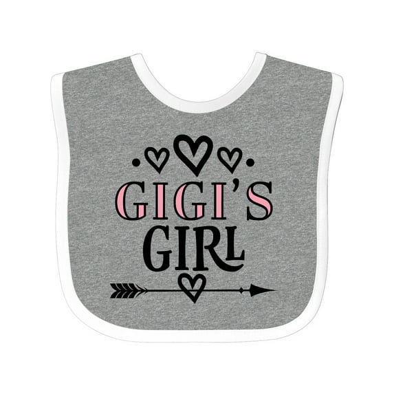 Inktastic Gigi Girl Granddaughter Girls Baby Bib