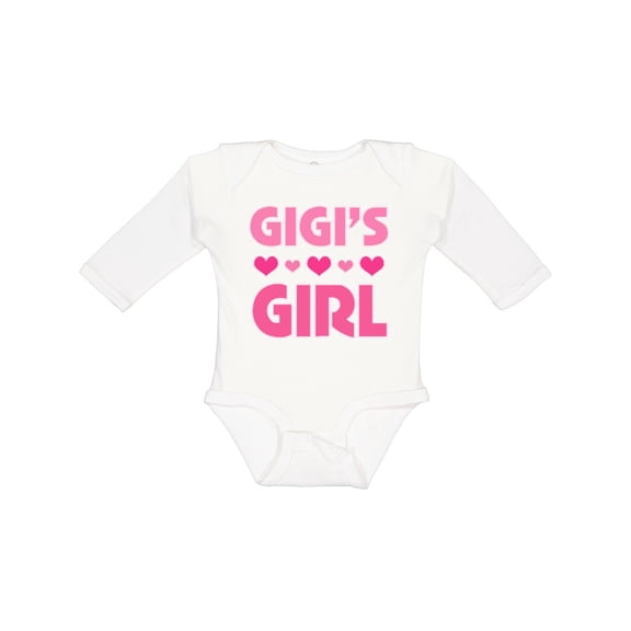 Inktastic Gigi Girl Granddaughter Girls Long Sleeve Baby Bodysuit