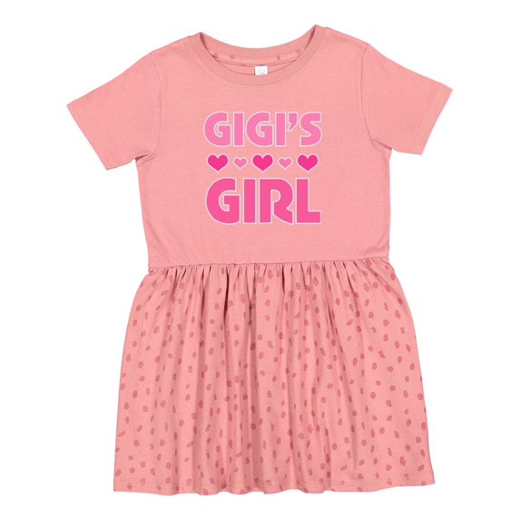Inktastic Gigi Girl Granddaughter Girls Toddler Dress