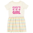 thumbnail image 1 of Inktastic Gigi Girl Granddaughter Girls Toddler Dress, 1 of 5