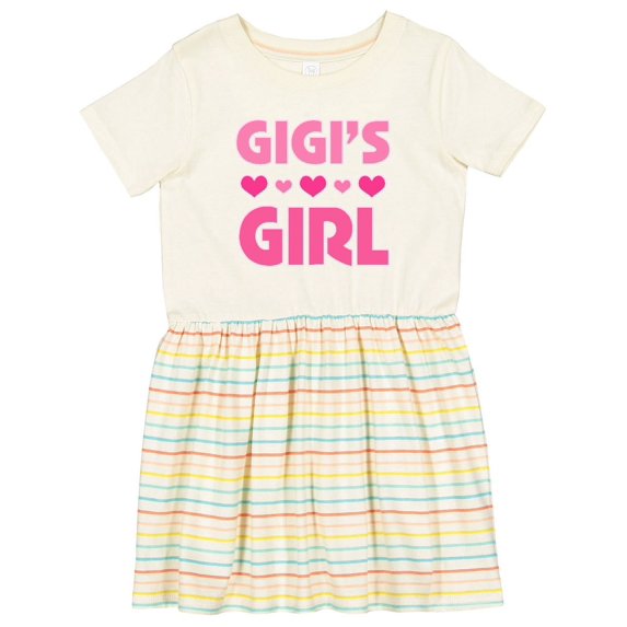 Inktastic Gigi Girl Granddaughter Girls Toddler Dress