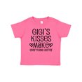 thumbnail image 1 of Inktastic Gigi Kisses Make Everything Better Boys or Girls Baby T-Shirt, 1 of 5