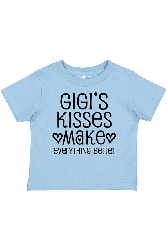 Gigi Kisses Make Everything Better Boys or Girls Baby T-Shirt