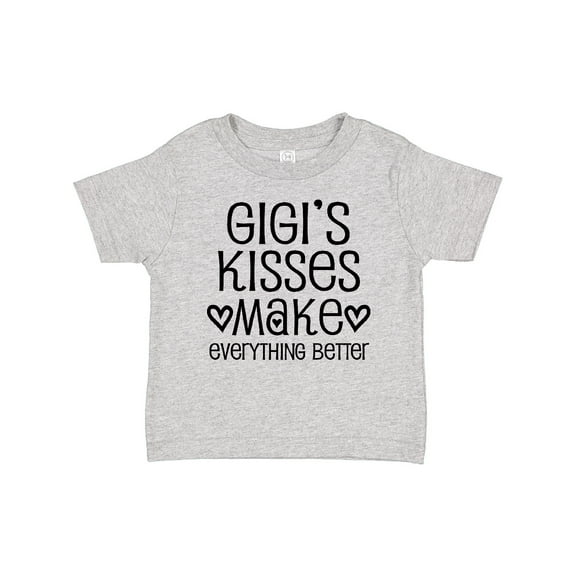 Inktastic Gigi Kisses Make Everything Better Boys or Girls Baby T-Shirt