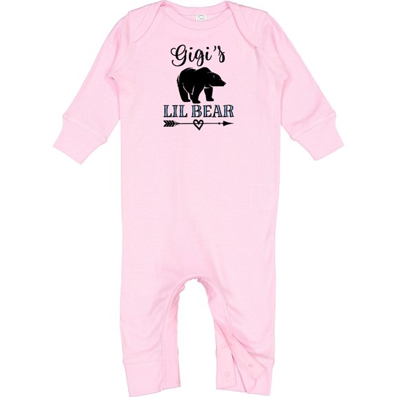 Inktastic Gigi Lil Bear Grandson Baby Romper Coveralls