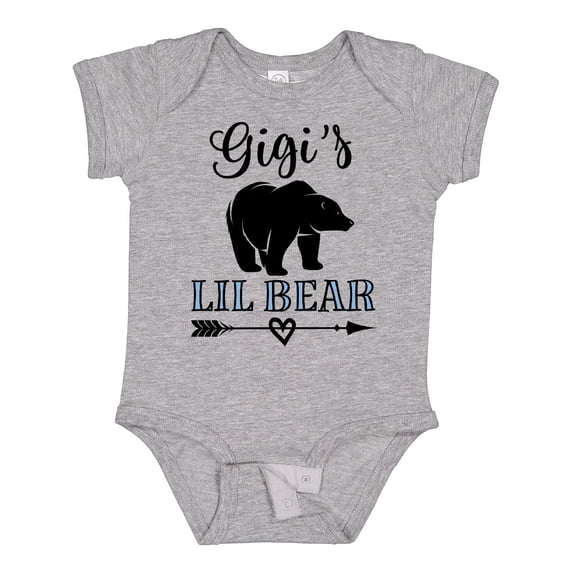Inktastic Gigi Lil Bear Grandson Boys Baby Bodysuit