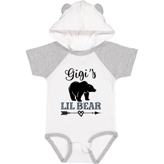 Inktastic Gigi Lil Bear Grandson Boys Baby Bodysuit