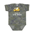 thumbnail image 1 of Inktastic Gigi Little Digger Construction Truck Boys Baby Bodysuit, 1 of 5