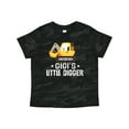 thumbnail image 1 of Inktastic Gigi Little Digger Construction Truck Boys Toddler T-Shirt, 1 of 5