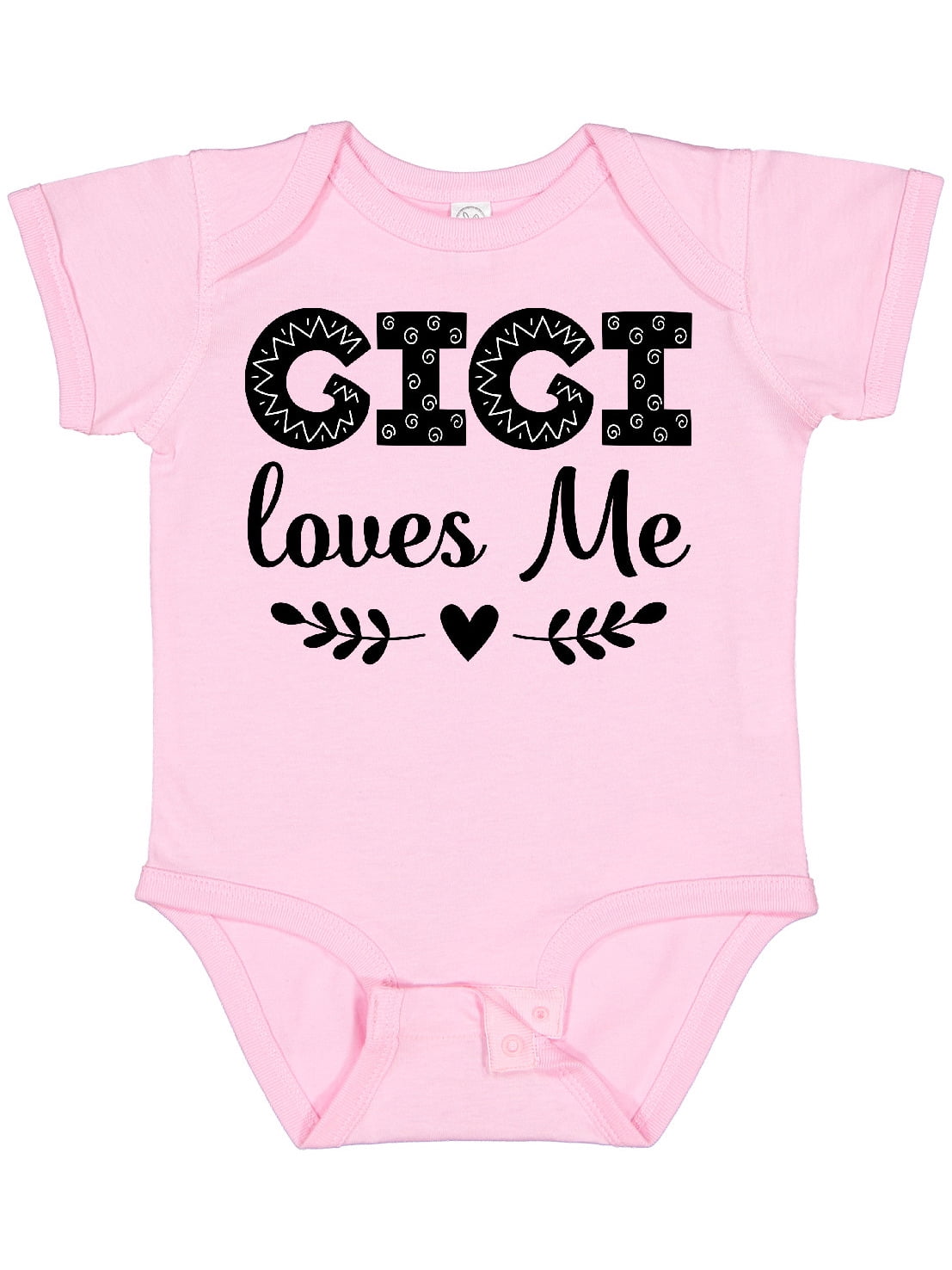 Inktastic Gigi Loves Me Baby Girl Clothes Girls Baby Bodysuit