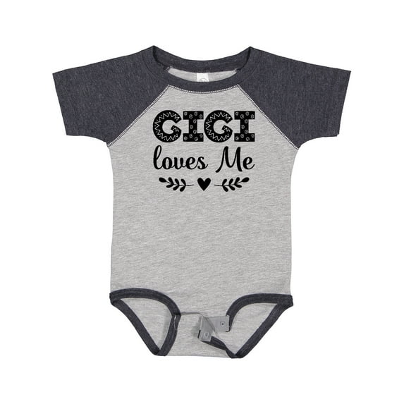 Inktastic Gigi Loves Me Baby Girl Clothes Girls Baby Bodysuit