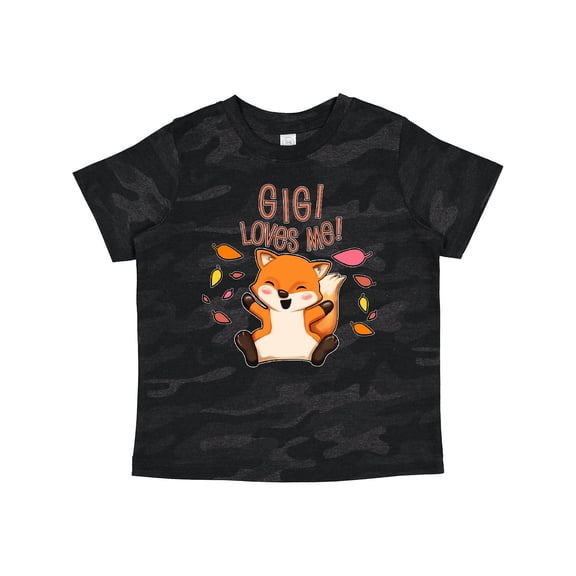 Inktastic Gigi Loves Me- Cute Baby Fox Boys or Girls Toddler T-Shirt