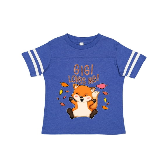 Inktastic Gigi Loves Me- Cute Baby Fox Boys or Girls Toddler T-Shirt