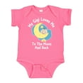 thumbnail image 1 of Inktastic Gigi Loves Me to the Moon and Back Boys or Girls Baby Bodysuit, 1 of 5