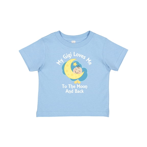 Inktastic Gigi Loves Me to the Moon and Back Boys or Girls Baby T-Shirt