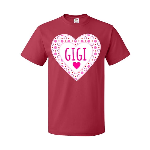 Inktastic Gigi Pink Valentine Hearts T-Shirt