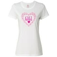 thumbnail image 1 of Inktastic Gigi Pink Valentine Hearts Women's T-Shirt, 1 of 5