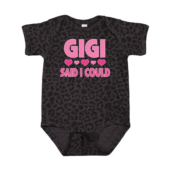 Inktastic Gigi Said I Could Funny Granddaughter Girls Girls Baby Bodysuit