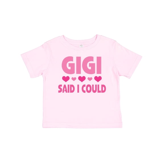 Inktastic Gigi Said I Could Funny Granddaughter Girls Girls Toddler T-Shirt