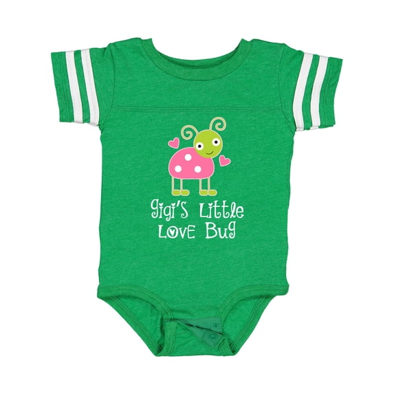 Inktastic Gigi Valentines Day Grandchild Ladybug Girls Baby Bodysuit