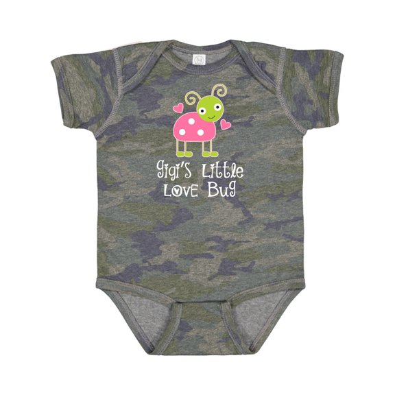Inktastic Gigi Valentines Day Grandchild Ladybug Girls Baby Bodysuit