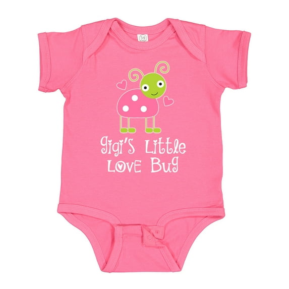 Inktastic Gigi Valentines Day Grandchild Ladybug Girls Baby Bodysuit