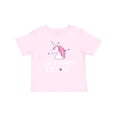 thumbnail image 1 of Inktastic Gigi and Gramps Love Me Unicorn Girls Baby T-Shirt, 1 of 5