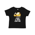 thumbnail image 1 of Inktastic Gigi and Papa Construction Truck Grandson Boys Baby T-Shirt, 1 of 5