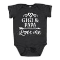 thumbnail image 1 of Inktastic Gigi and Papa Love Me Boys or Girls Baby Bodysuit, 1 of 5